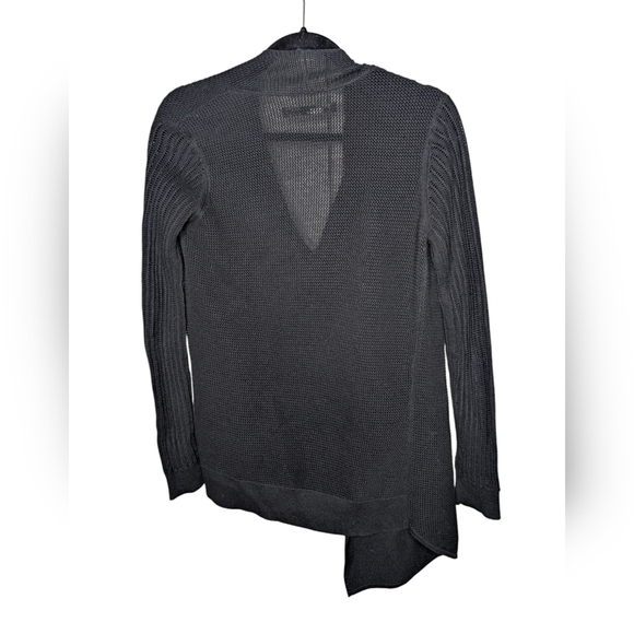 All Saints Drina Drape Cardigan Sweater sz 2 - Picture 4 of 8